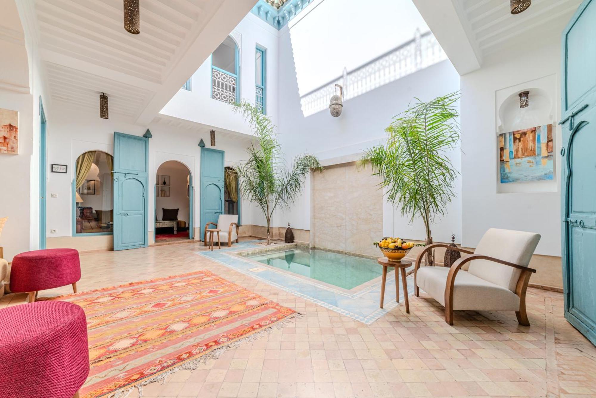 Riad Ayla Avec Piscine Privee Villa Marrakesh Bagian luar foto